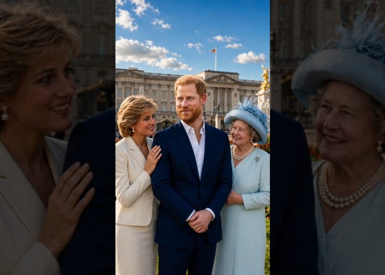 Prince Harry and Queen Mother!