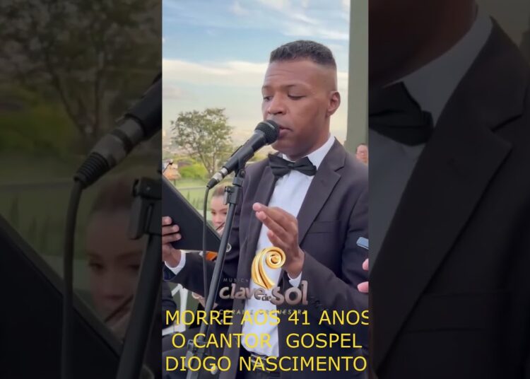 Diogo Nascimento, cantor gospel  morreu aos 41 anos
