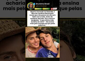 Filho de Carolina Dieckmann emociona ao revelar o que faz todos os dias pela mãe