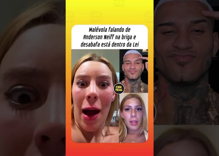 Malévola e Anderson Neiff briga reagindo falando em desabafo