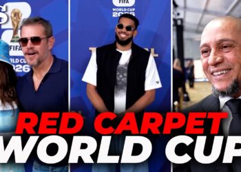 The WORLD CUP FINAL RED CARPET: DJOKOVIC, MATT DAMON, SHAKIRA and the STARS at SPAIN vs ARGENTINA