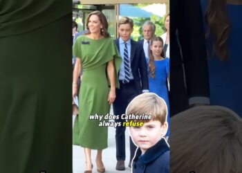 Why Kate refused to bring Louis to the event #youtubeshorts #shorts #shortvideo #royal #celebrity