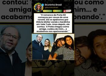 Otávio Müller revela como começou seu romance com Preta Gil: “Ela cuidou de mim”