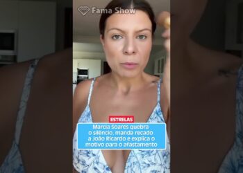 Marcia Soares quebra o silêncio, manda recado a João Ricardo e explica o motivo para o afastamento