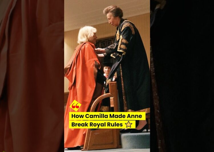 Never underestimate #princessanne , #camilla #royal #royalfamily