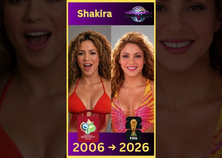 Shakira Through the World Cups (2006–2026) 🌍🎤⚽