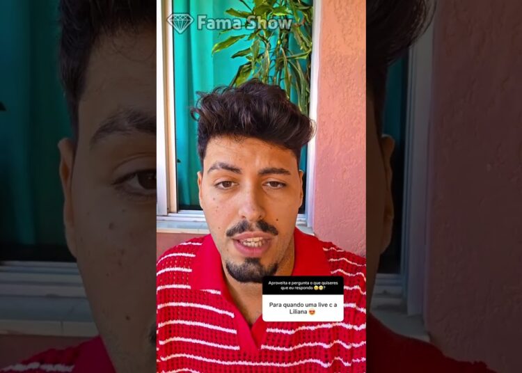 Leandro Martins e Liliana Oliveira vão fazer uma live? | Fama Show