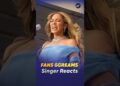 Singers’ Priceless Reactions to Fan Screams 😱 #shorts #concert #viral