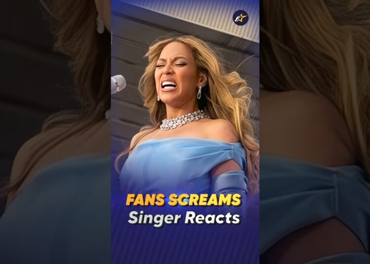 Singers’ Priceless Reactions to Fan Screams 😱 #shorts #concert #viral