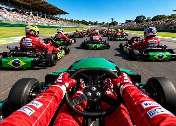 Ayrton Senna’s Family Invited Me To A CELEBRITY KART RACE In Brazil… 🇧🇷