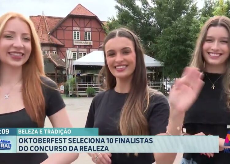 Disputa pela coroa: seletiva define as 10 finalistas para realeza da 42º Oktoberfest Blumenau