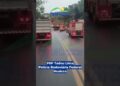 Colisão entre caminhão na BR-262 entre Realeza e Manhuaçu