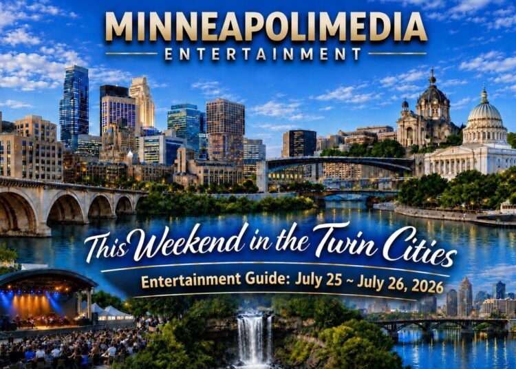MINNEAPOLIMEDIA PRESENTS | This Weekend in the Twin Cities: Entertainment Guide: July 25 to July 26, 2026 Edition