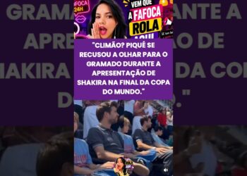 Piqué nem olhou para o gramado para não ver Shakira #noticias #fofoca #shorts #foryou #reels #video