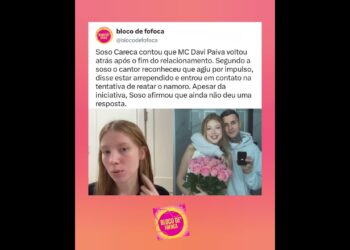 #sosocareca contou que #mcpaiva voltou atrás após o fim do relacionamento. #fofoca