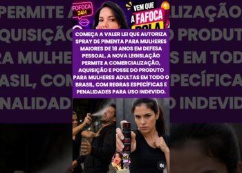 lei libera spray para mulheres maiores de 18 anos #noticias #fofoca #shorts #reels #viral #foryou
