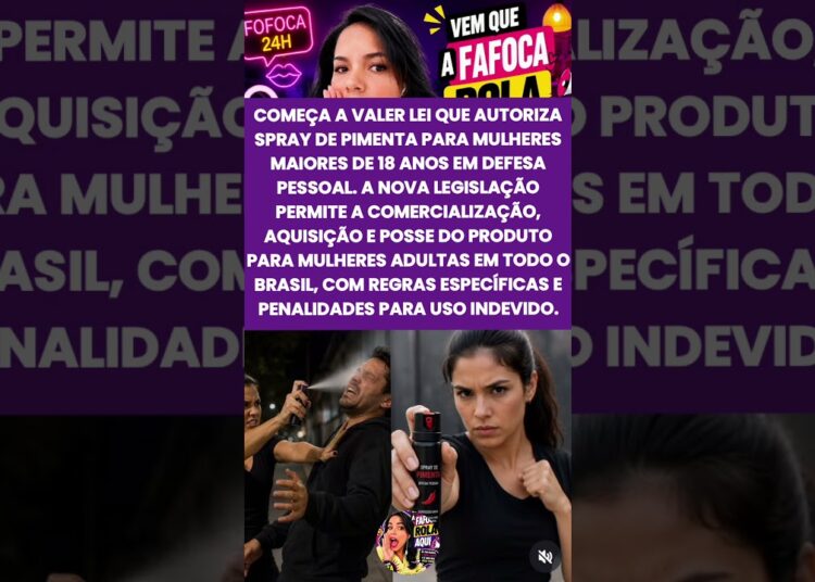 lei libera spray para mulheres maiores de 18 anos #noticias #fofoca #shorts #reels #viral #foryou