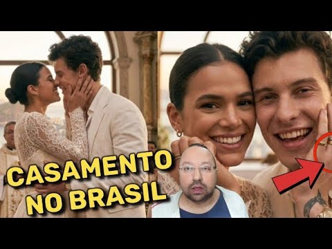 CASAMENTO! BRUNA MARQUEZINE E SHAWN MENDES CERIMÔNIA RELIGIOSA NO BRASIL