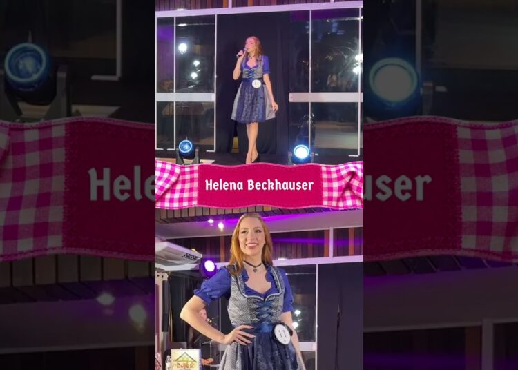 Helena Ribeiro Beckhauser | Finalista da Realeza da 42ª Oktoberfest Blumenau 👑🍻