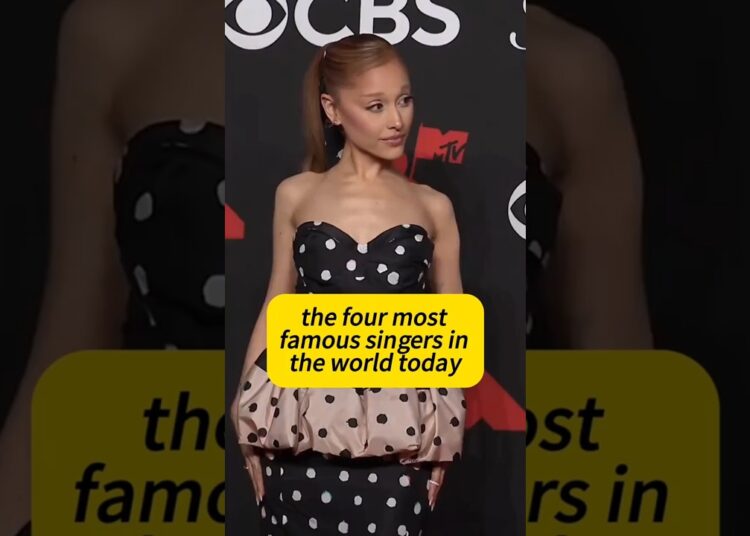 🔥 “The 4 Most Famous Singers in the World Today”