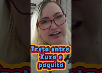 Treta entre Xuxa e paquita Sorvete #fofocas #celebridade #xuxa