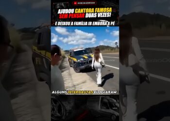 PRF surpreende cantora famosa na estrada #brasil #famosos #shorts