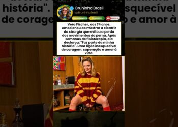 Vera Fischer emociona ao revelar cicatriz da cirurgia e faz desabafo comovente aos 74 anos