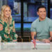 A apresentadora de TV de San Antonio, Kimberly Crawford, fala 'bem' com Kelly e Mark