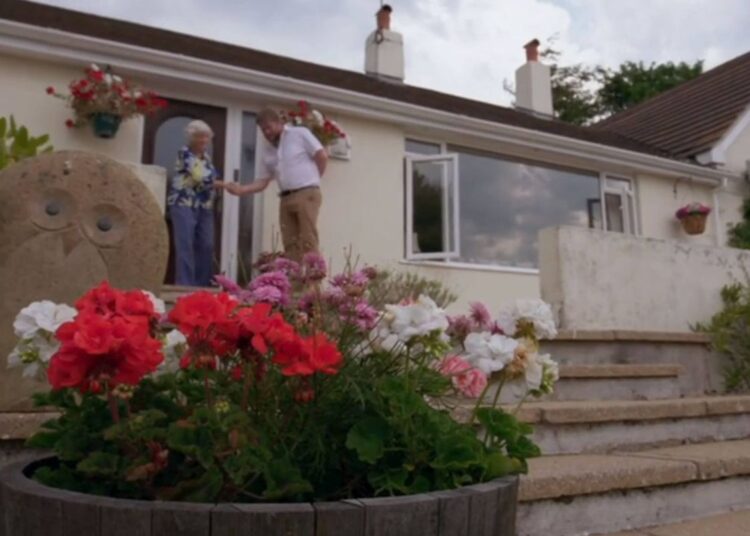 A casa de Ann Widdecombe em Devon apareceu na TV dias antes da morte do ex-parlamentar