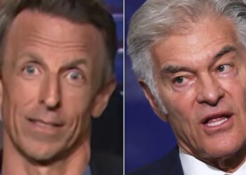 A edição inteligente de Mehmet Oz de Seth Meyers oferece queima brutal de 5 palavras em Trump