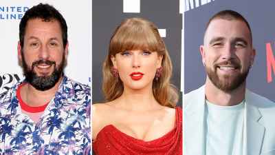 A história de Adam Sandler com Taylor Swift e Travis Kelce