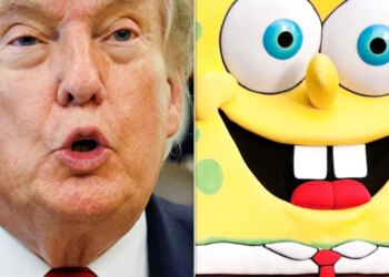A postagem do Bob Esponja de Trump na Casa Branca sai pela culatra espetacularmente depois que os fãs explicam a piada