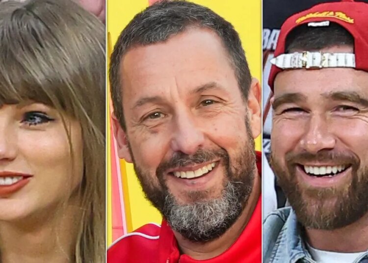 Adam Sandler deu a Taylor Swift e Travis Kelce um conselho