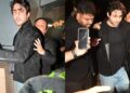 Aryan Khan cercado do lado de fora da festa de aniversário de Raghav Juyal, fã cai em meio ao caos