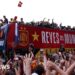 Assista: Espanha, campeã da Copa do Mundo, recebe boas-vindas reais em Madri