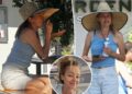 Bijou Phillips sai para almoçar apenas 2 semanas depois de receber um transplante de rim que salva vidas