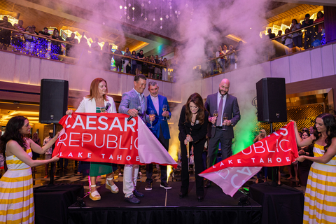 Caesars Republic Lake Tahoe está oficialmente aberto, inaugurando uma ousada nova era de luxo na costa sul