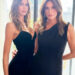 Cindy Crawford e Kaia Gerber Twin em vestidos pretos para o casamento de Taylor Swift e Travis Kelce