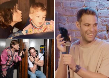 Comediante de Nova York liga para sua mãe superprotetora e sem filtros ao vivo no palco