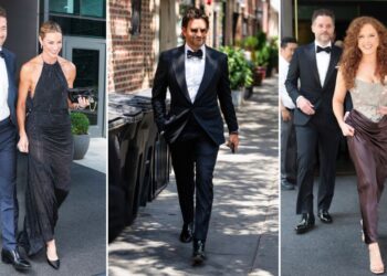 Convidados do casamento de Taylor Swift e Travis Kelce: chegadas de celebridades [Photos]