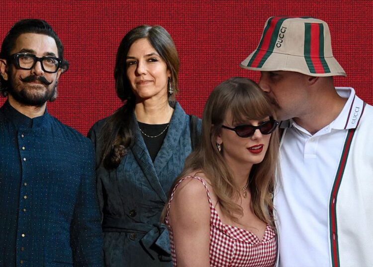 De Taylor Swift e Travis Kelce a Aamir Khan e Gauri Spratt – por que somos tão obcecados por casamentos de celebridades?