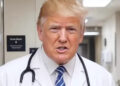 Doutor Trump MD: Presidente publica vídeo de IA diagnosticando celebridades com síndrome de perturbação