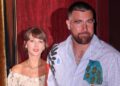 Fotos da aliança de casamento de Travis Kelce na cerimônia de Taylor Swift