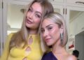 Gigi Hadid usou um vestido ousado com recorte limão no jantar de ensaio de casamento de Taylor Swift
