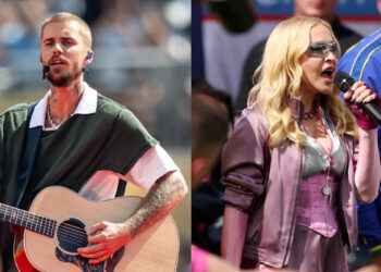 Hum, aparentemente Bieber e Madonna estavam envolvidos em uma “rixa amarga” por causa do show do intervalo da Copa do Mundo?