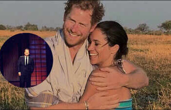 James Corden confirma a presença do Príncipe Harry em novo show antes da visita do Invictus com Meghan Markle |