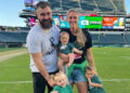 Jason Kelce diz que suas filhas ficaram ‘muito felizes’ com seus papéis no casamento de Taylor Swift e Travis Kelce