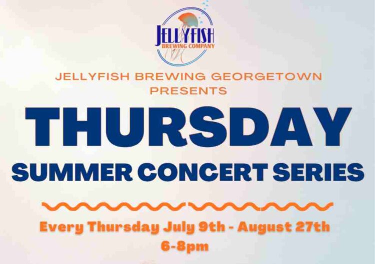 Jellyfish Brewing inicia sua série de concertos de verão nesta quinta-feira