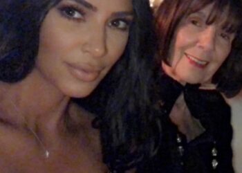 Kim Kardashian lamenta avó MJ Shannon após morte aos 91 anos