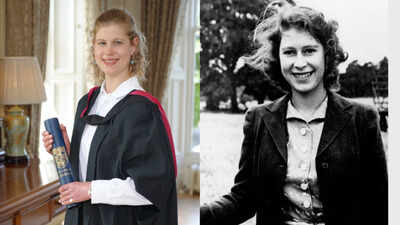 Lady Louise se forma na universidade, mas os fãs da realeza não param de ver a jovem Rainha Elizabeth II nela